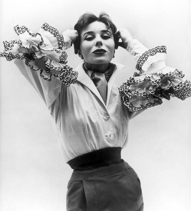 The Bettina Blouse worn by Bettina Graziani, 1952