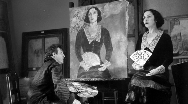Marc Chagall painting Bella Rosenfeld. Photo: Effettoarte