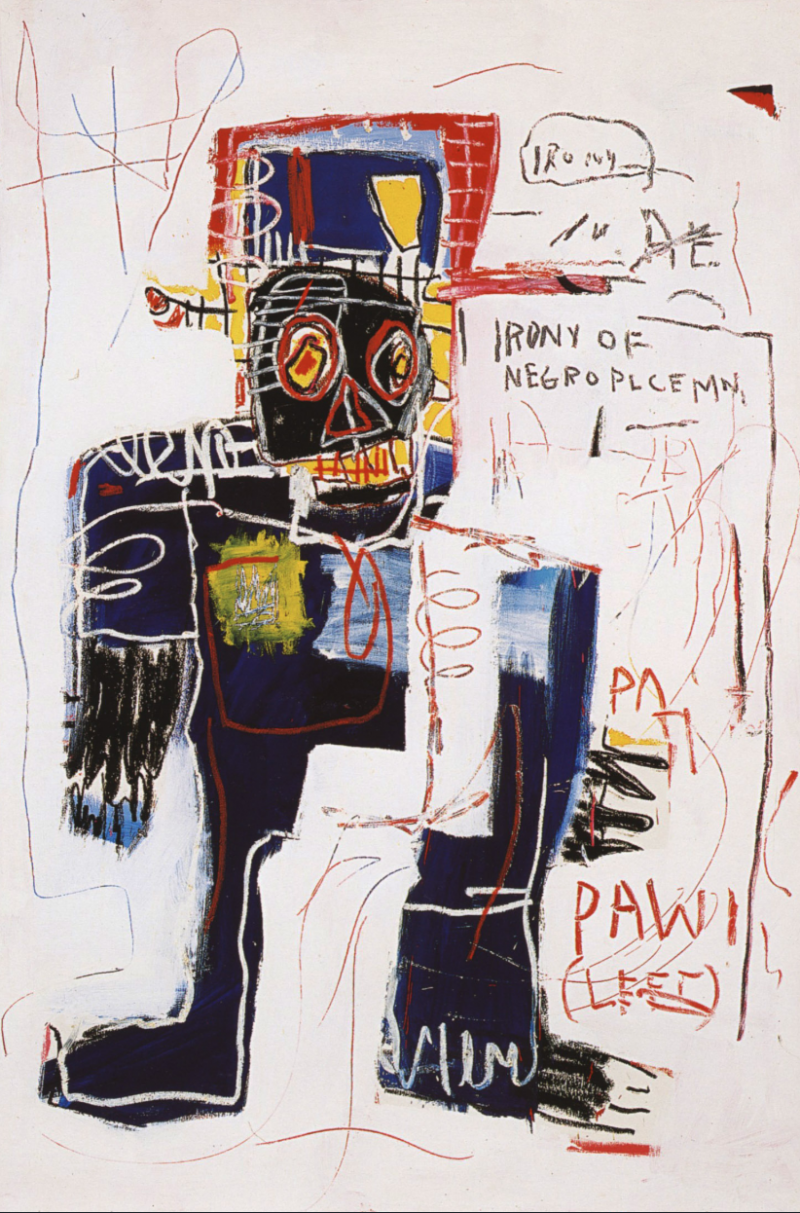 ”Irony of the Negro Policeman”, år 1981. Foto: Wikiart.org.