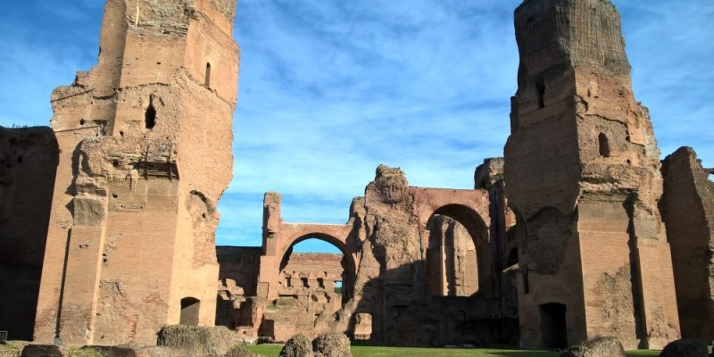 Le Terme di Caracalla. Immagine via culturalmente.it