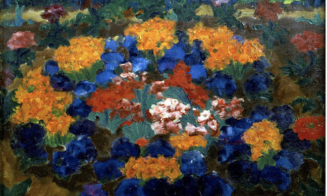 Emil Noldes Blumengarten | Abb. via Moderna Museet.