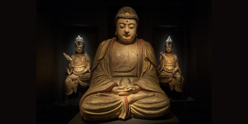 Buddha, Kina, sen Yuan/tidig Ming-era. Visas hos Vanderven Oriental Art. Bildcredit: Harry Heuts.