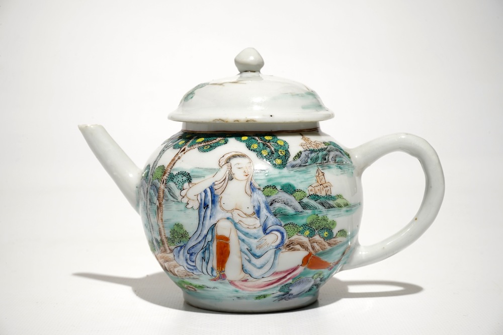 a-chinese-famille-rose-teapot-and-cover-with-erotical-design-qianlong-1