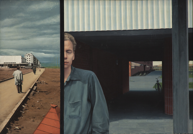 Ola Billgren Diptyk, 1969. Bild: Norrköpings Konstmuseum.