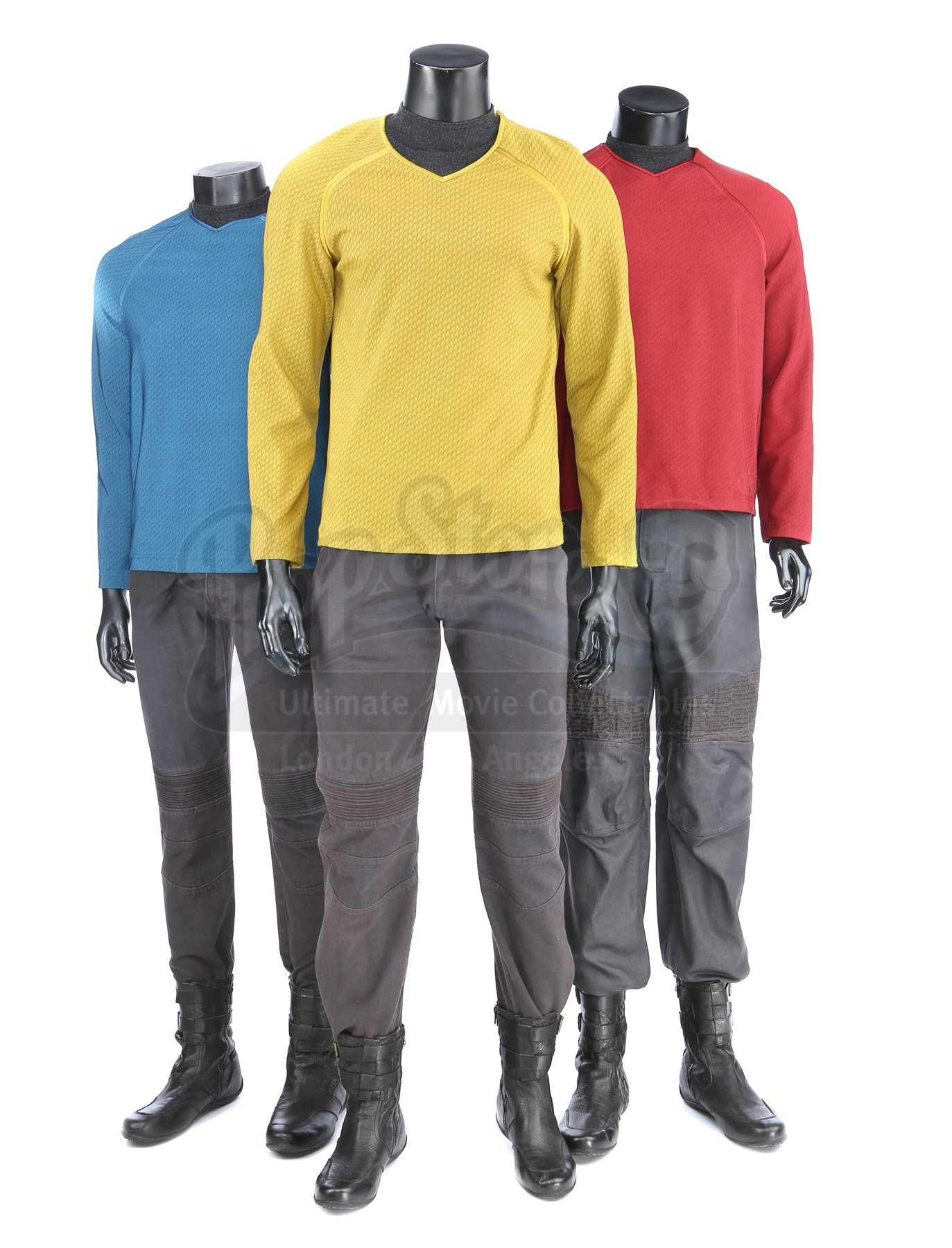 Star Trek Into Darkness Red Shirt Cos Star Fleet Command Team Tunic Uniforms New