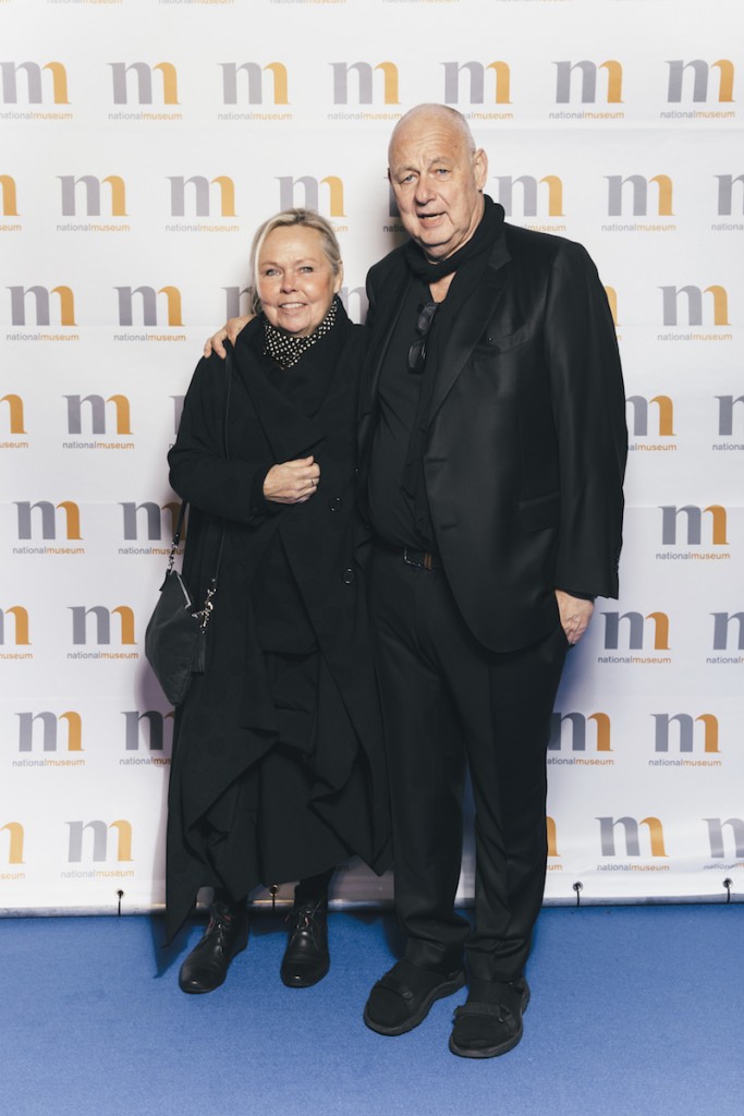 Hedersgäst. Karin och arkitekt Gert Wingårdh, som är en av huvudpersonerna i projektet