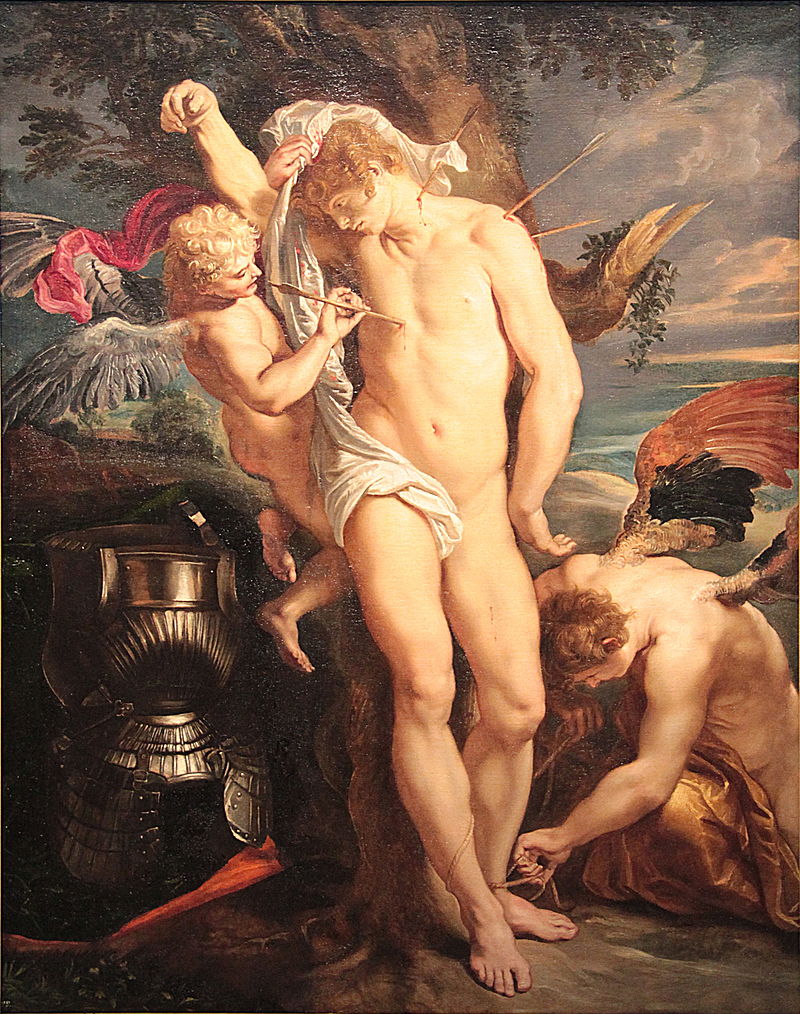 Rubens, "Saint Sebastian". Foto via Wikimedia Commons.