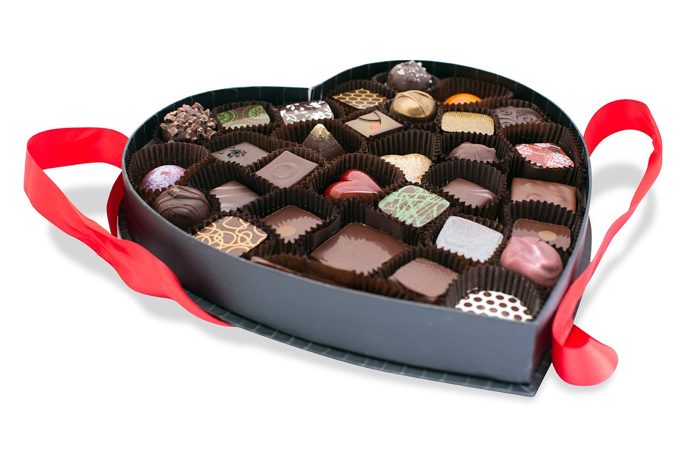 23-handmade-chocolates-heart-shaped-box