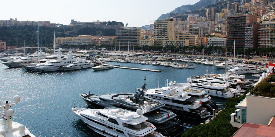 Yachts in Antibes where the theft occurred. Image: Flying Fish Online