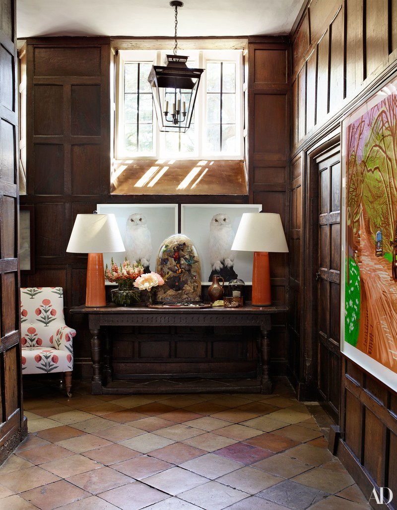 Inside Claudia Schiffer's Tudor Mansion, England