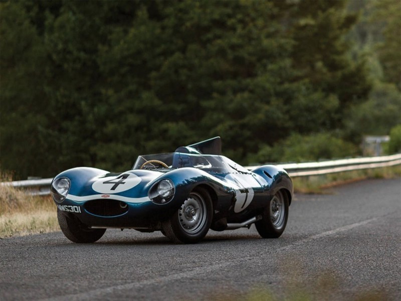 Jaguar D-Type del 1955. Immagine per gentile concessione di RM Sotheby's