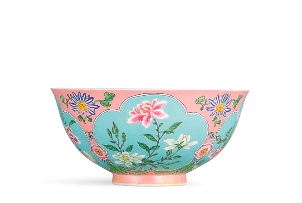 Rare falangcai bowl was sold at Sotheby’s Hong Kong in April 2018. Image: Sotheby’s.