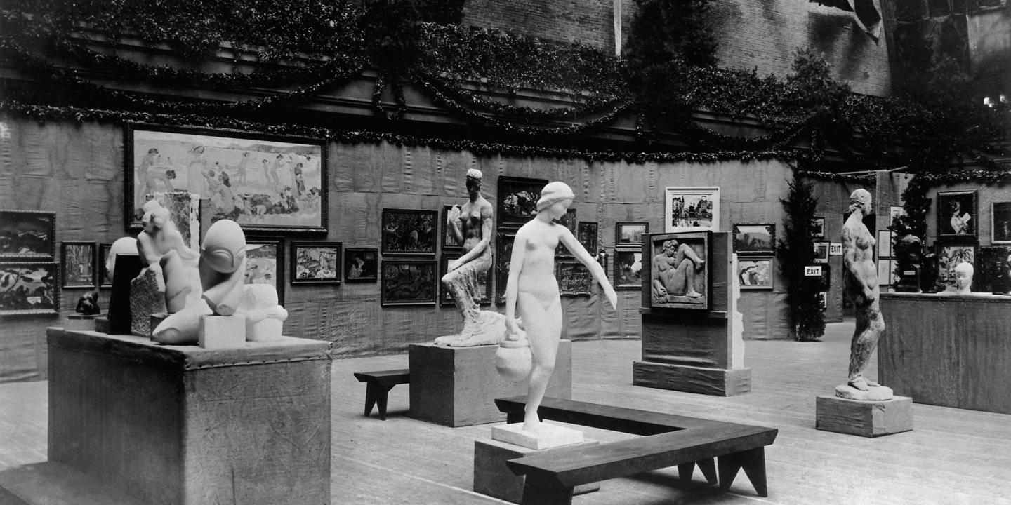 The 1913 Armory Show. Image: Bettman/Corbis, Newsweek