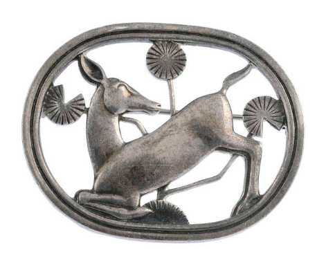 Brosch, Georg Jensen, av Arno Malinowski