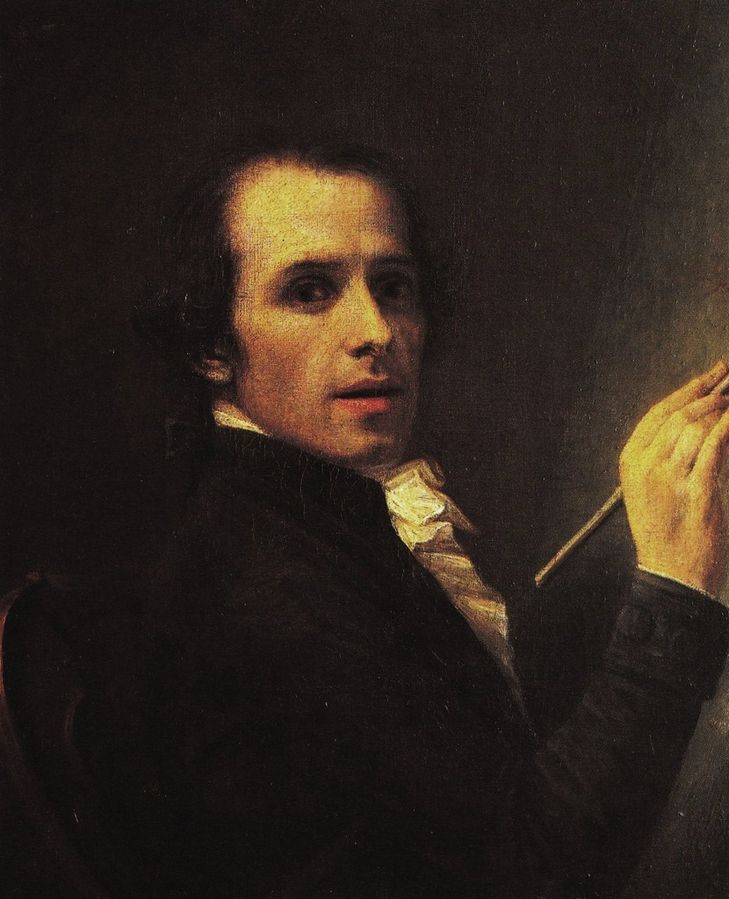 Antonio Canova, Autoportrait, 1792, image via Wikipedia