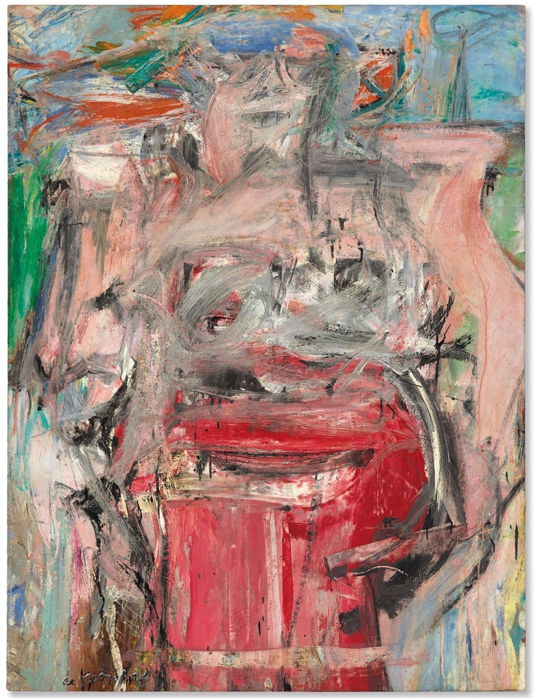 Willem de Kooning, Woman as Landscape (1954–55), immagine © Christie's