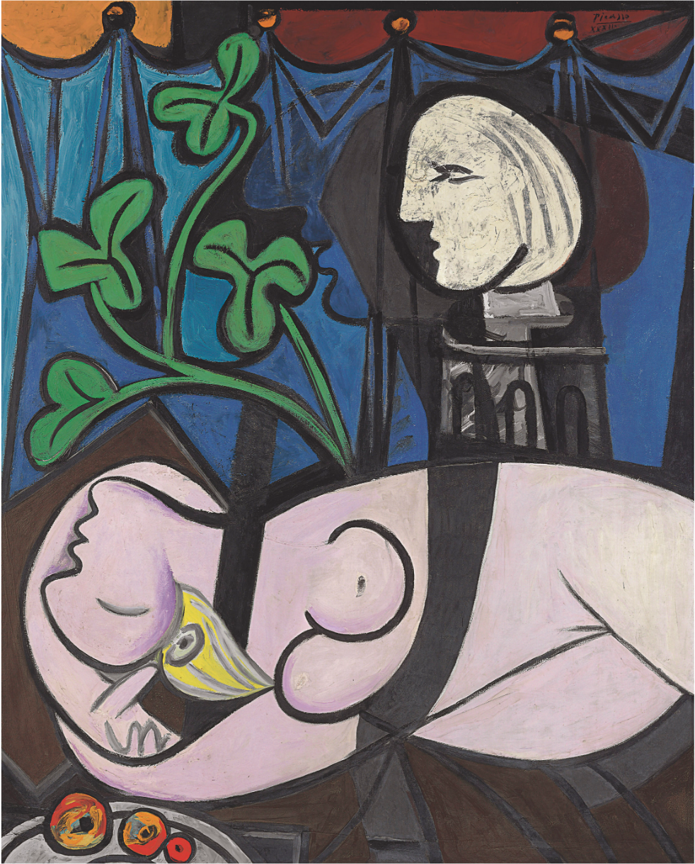 "Nu au plateau de sculpteur", Pablo Picasso. Foto: Christie's.