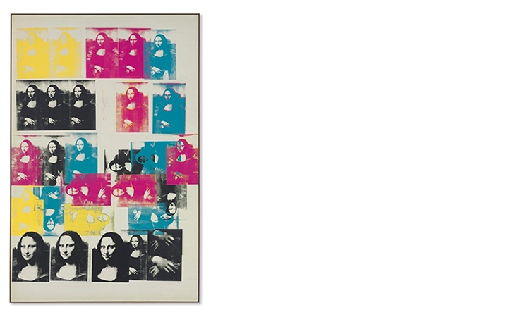 Andy Warhol, Colored Mona Lisa, 1963 | Abb.: Christie's