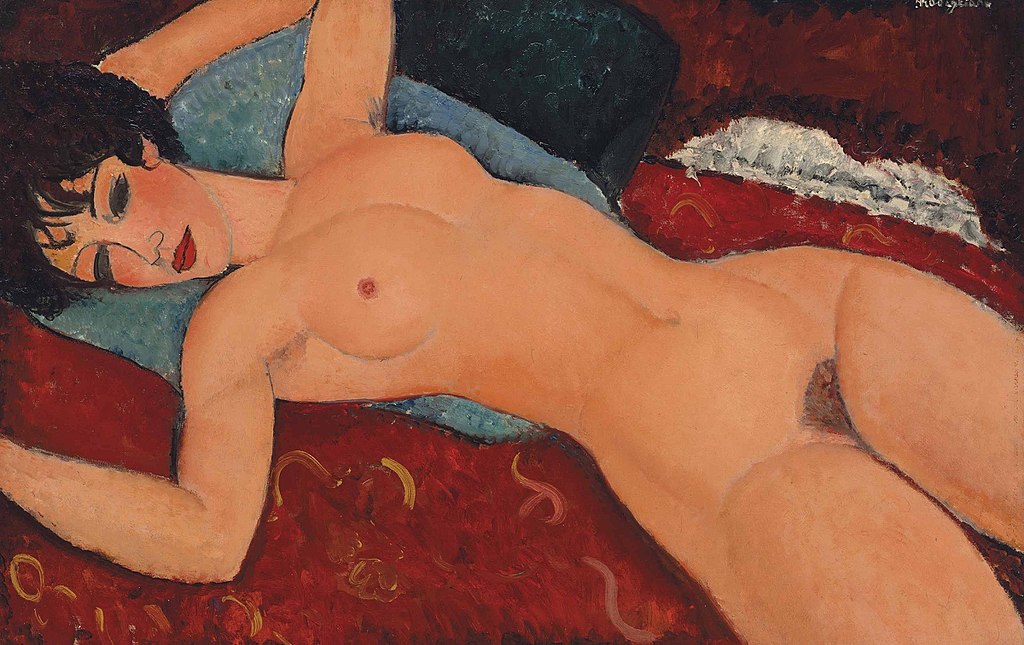 "Nu Couche", Amedeo Modigliani. Foto: Christie's.