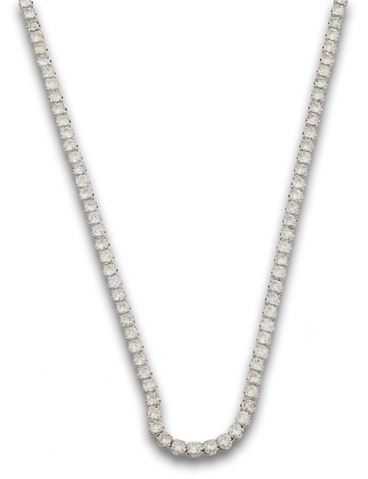 Objekt 1191: Halsband med diamater, 16,50K. Utropspris: 101 000 kronor.