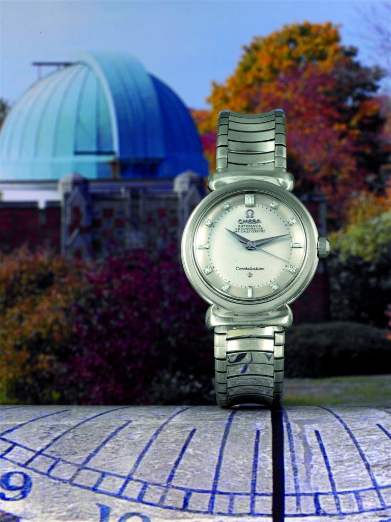 Diese OMEGA Platinum Constallation Grand Luxe von 1958 wurde 2007 für ca. 378.000 Euro versteigert | Foto: Antiquorum