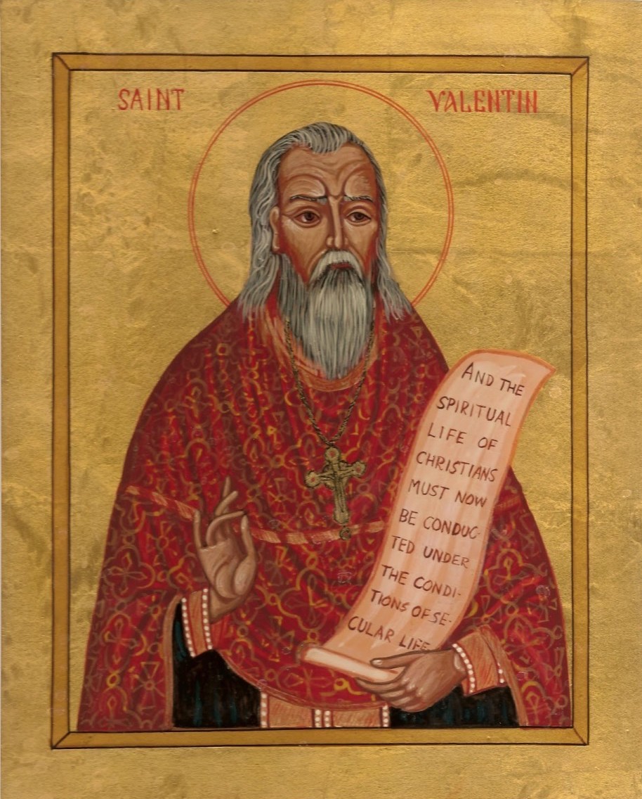 Portrait de Saint-Valentin