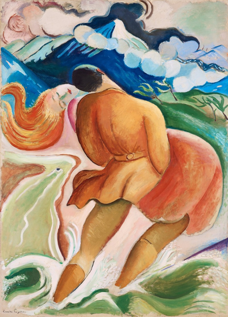 Leander Engström, 1900-tals målare