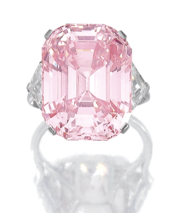 The Graff Pink. Bild Sotheby's.