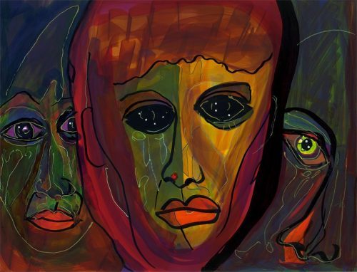 Anthony Hopkins, Opera Ball 1, image ©Margam Fine Art, LLC
