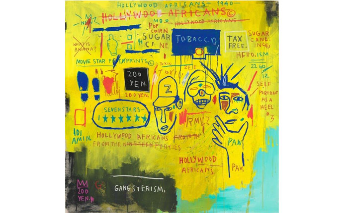 Jean-Michel Basquiat, Hollywood Africans, 1983 Courtesy Whitney Museum of American Art © Artists Rights Society (ARS), New York/ ADAGP, Paris