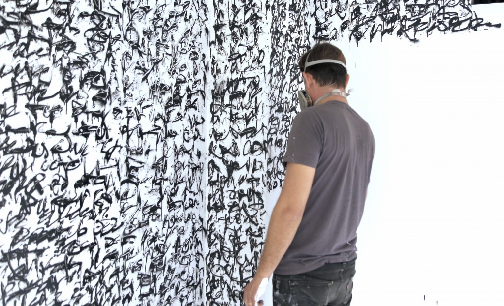 Le peintre, graphiste et dessinateur Tanc Courtesy Nicolas Gzeley