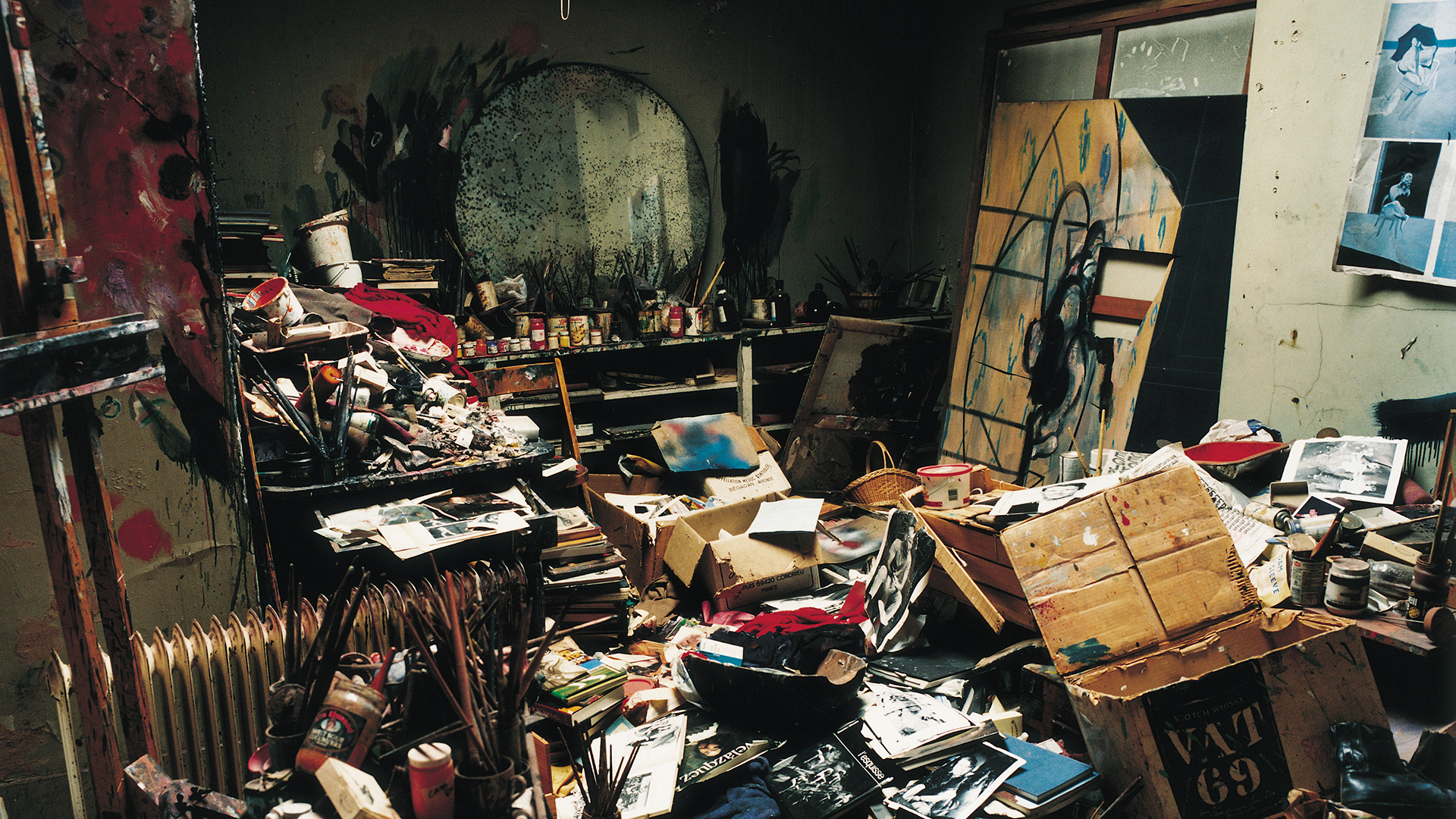 Studio di Francis Bacon, 1998 © The Estate of Francis Bacon