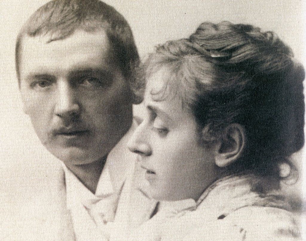 Ander och Emma Zorn 1885. Robert Roesler - Anders Zorn, Hans Henrik Brummer. Wiki Commons.