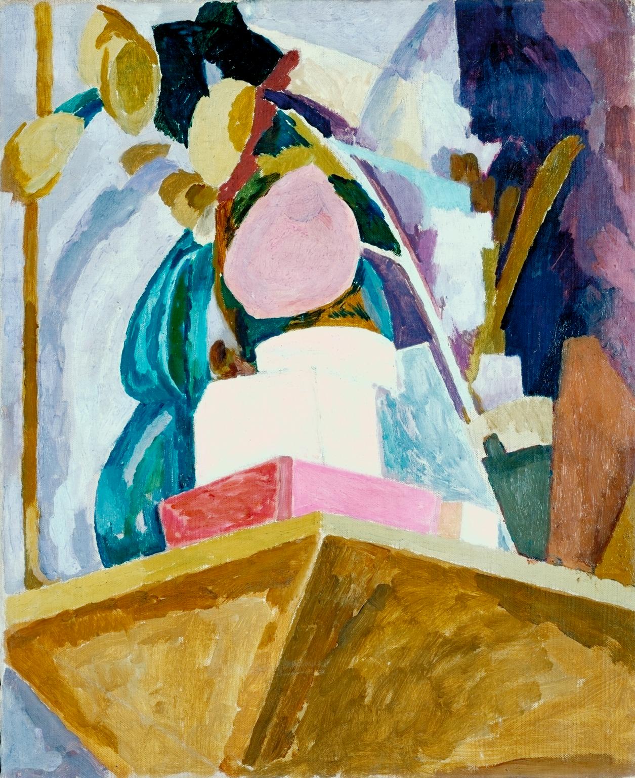 Still Life on Corner of Mantelpiece av Vanessa Bell. Bild: Tate