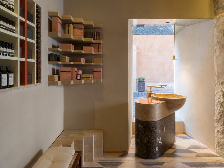 Aēsop store via Interni Magazine