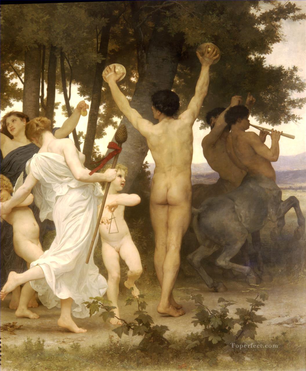 Detalj från La Jeunesse de Bacchus
