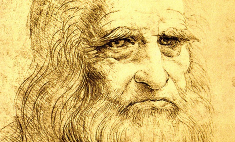 Leonardo Da Vinci. Självporträtt, cirka 1512. Foto: Bettman/Corbis/Scanpix.