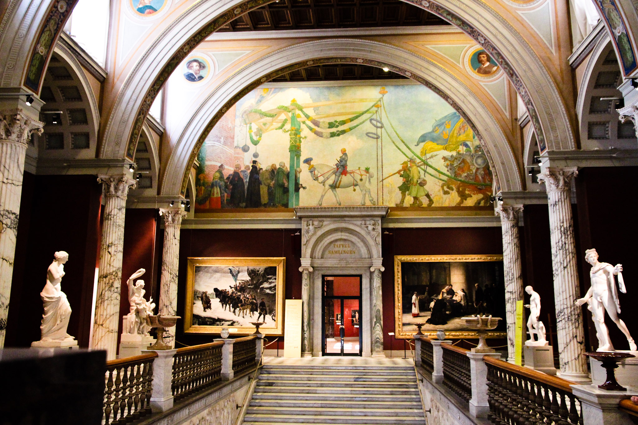Gustav Vasas intåg i Stockholm på Nationalmuseum i Stockholm. Bild Wikimedia Commons