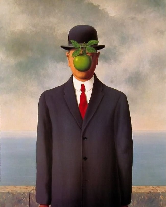 René Magritte, The Son of Man, 1946 | Abb. via renemagritte.org
