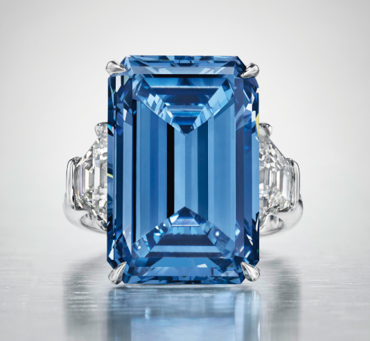 Oppenheimer Blue, image ©Christie's