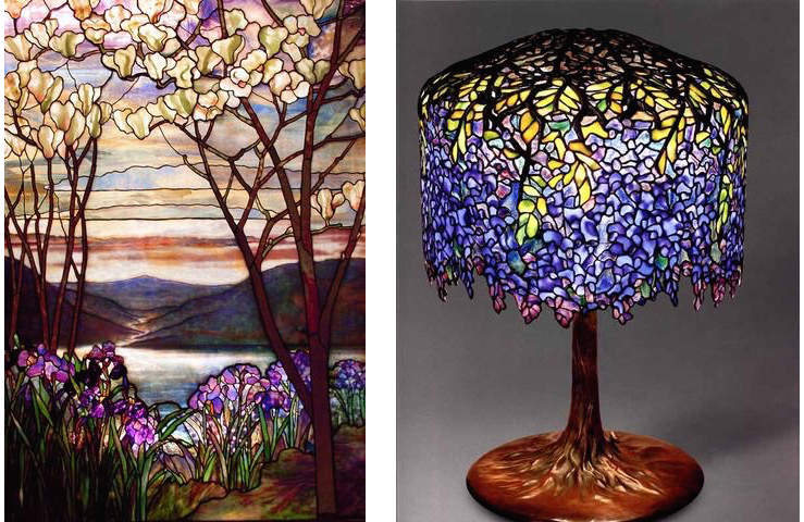 Louis Comfort Tiffany revolutionierte die Glaskunst. Seine Lampen sind bis heute legendär | Foto via jsouthernstudio.com
