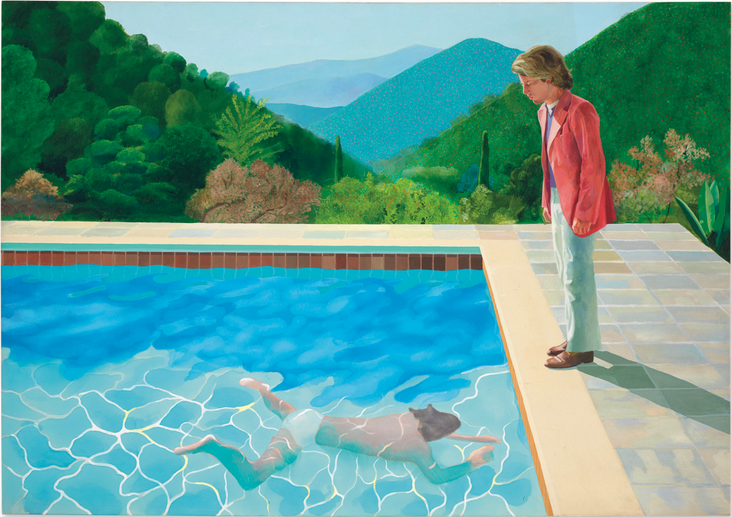 Portrait of an Artist (Pool with Two Figures). 1972. David Hockney. Foto: Christie's