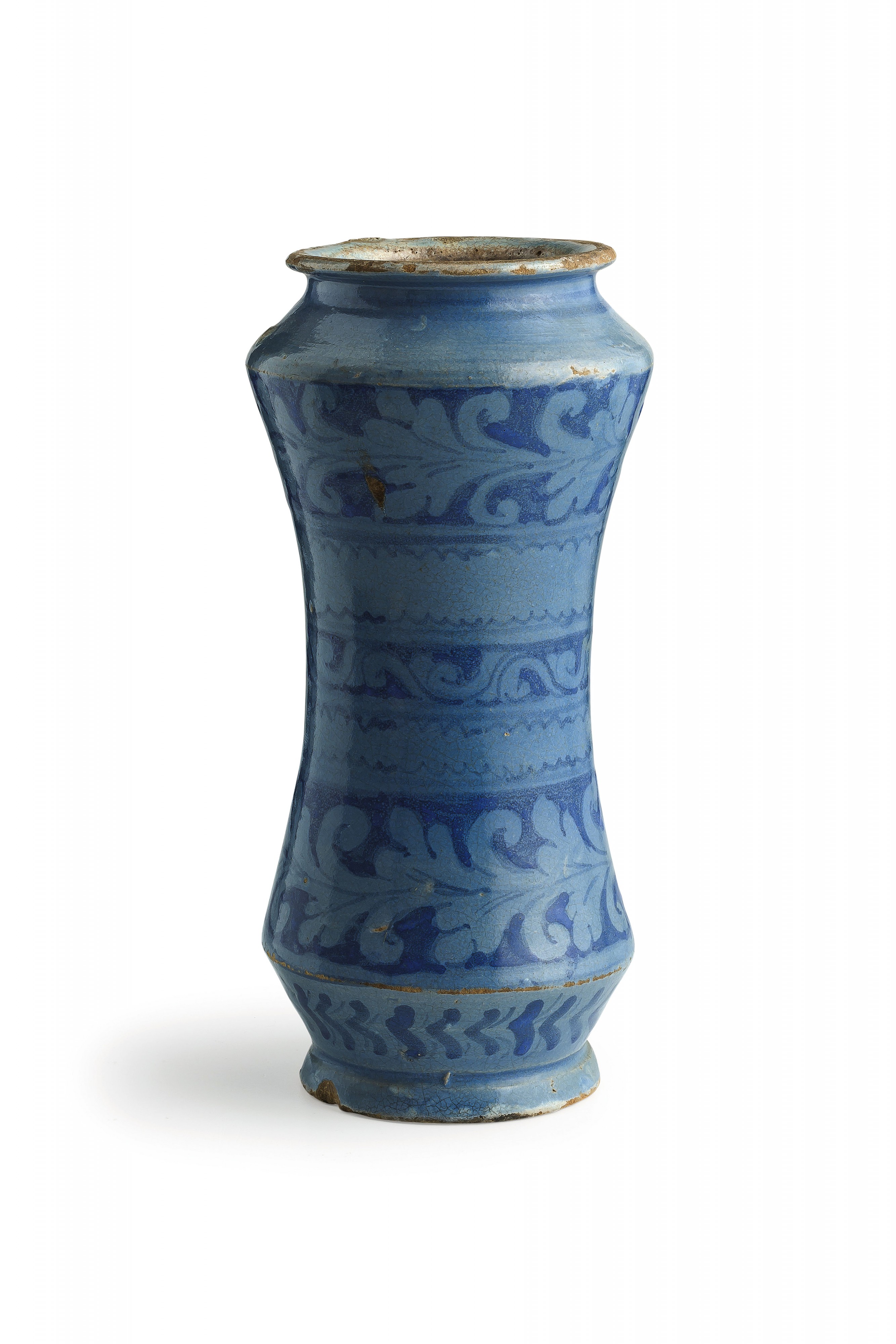 A pharmacist's vessel from Caltagirone sold for £1 600 Estimate: £260-500