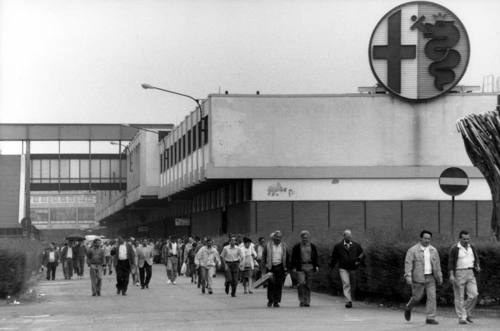 Alfa Romeo, Arese. Foto via La Repubblica