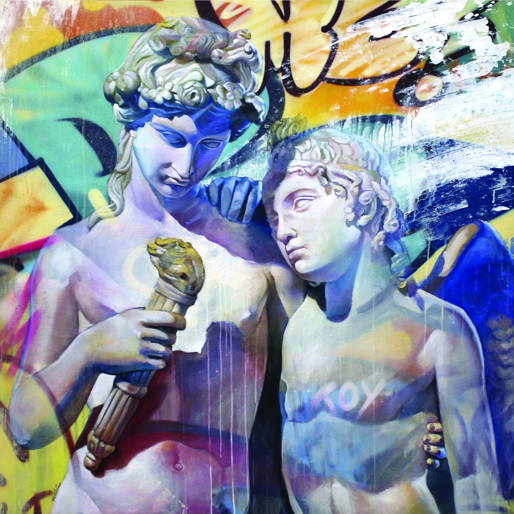 PichiAvo, « The Olympic Torch », image ©The Nextstreet Gallery