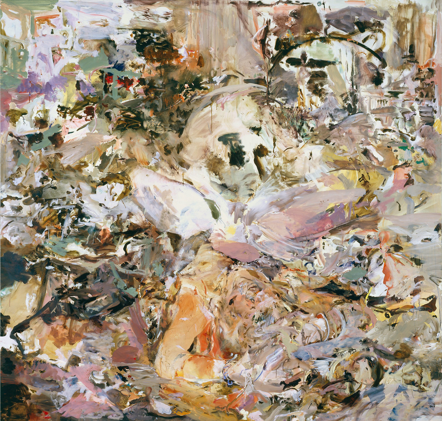 Cecily Brown, « Skulldiver IV », 2006-07, image ©Cecily Brown et Gagosian,