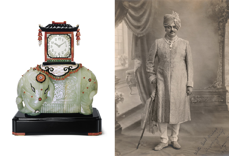 Die Mystery Clock des Maharadscha von Nawanagar von Cartier Paris (1928) und ihr Besitzer | Foto: © Cartier