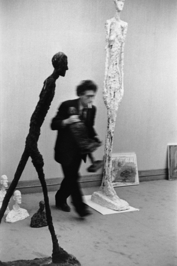 Alberto Giacometti, Maeght Gallery, Paris, 1961 ©Henri Cartier-Bresson : Magnum Photos