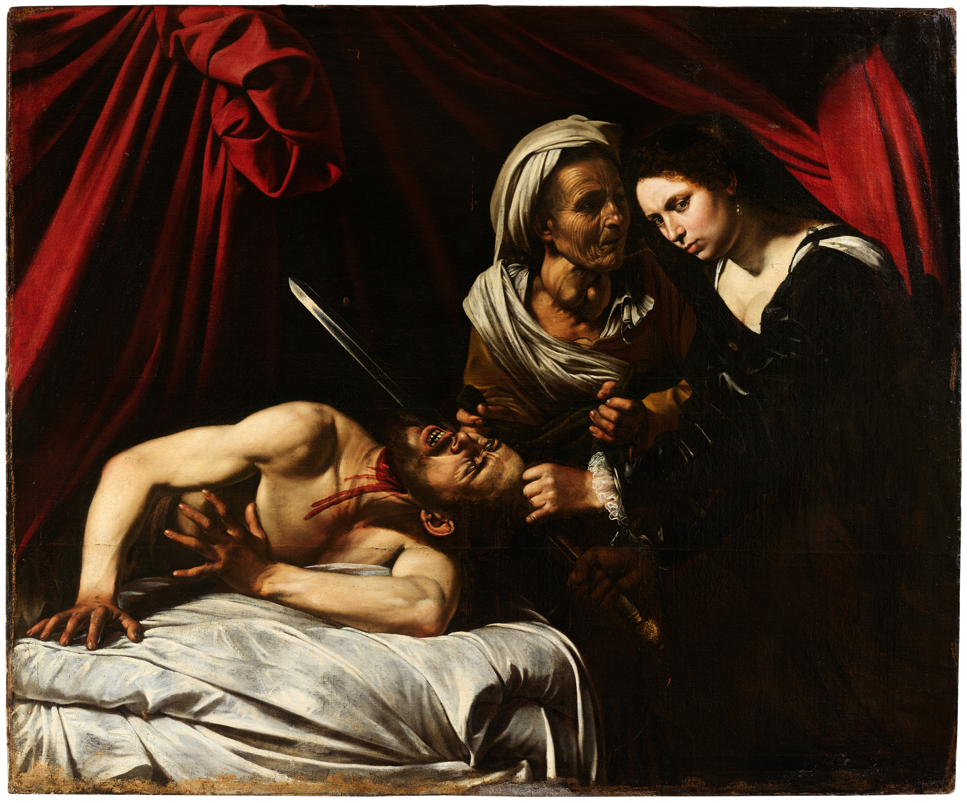 Judith beheading Holofernes, Caravaggio. 1607, oil on canvas.