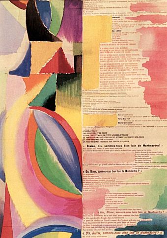 La prose du Transsibérien et de la Petite Jehanne de France, Sonia Delaunay and Blaise Cendrars. 1912